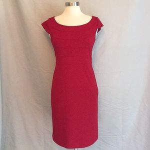 Super cute red dress!